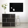 Magnetická sklenená tabuľa Artverum®, čierna, 60 x 40 cm, SIGEL