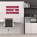 Ďalší obrázok produktu Magnetická sklenená tabuľa "Artverum®", červená, 12x78 cm, SIGEL