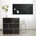 Magnetická sklenená tabuľa Artverum®, textúra bridlice, 91x46cm, SIGEL