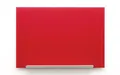 Magnetická sklenená tabuľa "Diamond", červená, 105,3x188,3 cm, NOBO
