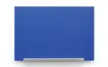 Magnetická sklenená tabuľa "Diamond", modrá, 71,1x126 cm, NOBO