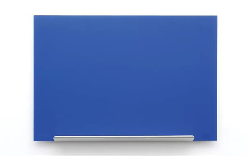 Hlavný obrázok produktu Magnetická skleněná tabule "Diamond", modrá, 71,1x126 cm, NOBO