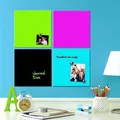 Ďalší obrázok produktu Magnetická tabuľa Square Tile, popisovateľná, 360x360mm, čierna, REXEL