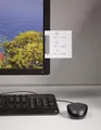 Ďalší obrázok produktu Magnetický klip "DURAFIX CLIP", samolepicí, stříbný, 60 mm, 5 ks/bal., DURABLE