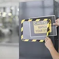 Ďalší obrázok produktu Magnetický obal Magneto Safety, červená-biela, A4, TARIFOLD [2 ks]