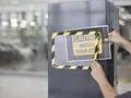 Magnetický obal Magneto Safety, červená-biela, A4, TARIFOLD [2 ks]