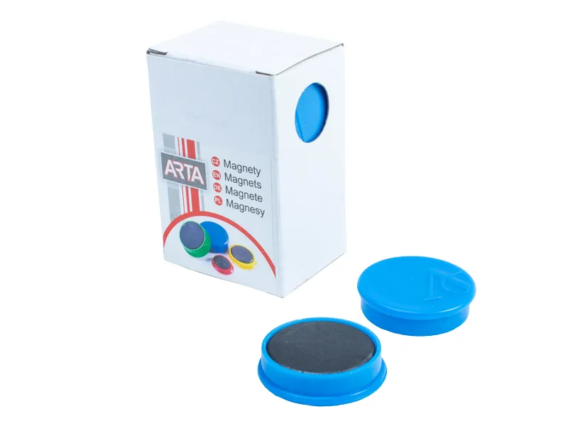 Hlavný obrázok produktu Magnety ARTA průměr 30mm, modré (10ks v balení)