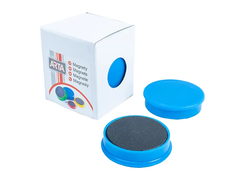 Hlavný obrázok produktu Magnety ARTA průměr 40mm, modré (4ks v balení)