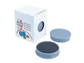 Magnety ARTA priemer 40mm, šedé (4ks v balení)