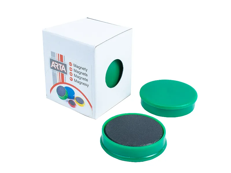Hlavný obrázok produktu Magnety ARTA průměr 40mm, zelené (4ks v balení)