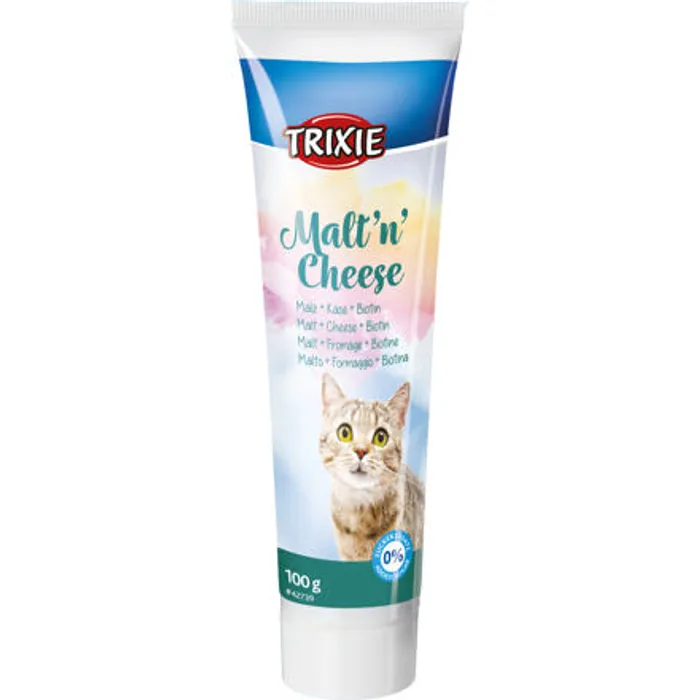 Hlavný obrázok produktu Malt'n'Cheese anti-hairball, se sladem,sýrem a biotinem 100g