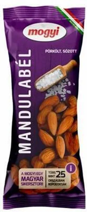 Hlavný obrázok produktu Mandle, 70 g, MOGYI, solené