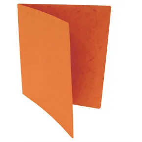 Mapa 250 prešpan 350g bez klop oranžová [1 ks]