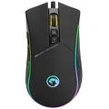 Ďalší obrázok produktu Marvo CM305, RGB sada klávesnice s hernou myšou a slúchadlami, CZ/SK, herná, membránová typ drôtová (USB), čierna, RGB podsvietená