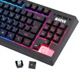 Ďalší obrázok produktu Marvo CM310 EN, RGB sada klávesnice s hernou myšou a podložkou, US, herná, membránová typ drôtová (USB), čierna, podsvietená