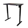 Marvo Herný stôl DE-03 PRO, 120 x 66 cm, 71-121 cm, elektricky nastaviteľná výška, podsvietený, podsvietná herná podložka