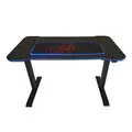 Marvo Herný stôl DE-03 PRO, 120 x 66 cm, 71-121 cm, elektricky nastaviteľná výška, podsvietený, podsvietná herná podložka
