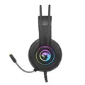 Ďalší obrázok produktu Marvo HG8935, slúchadlá s mikrofónom, ovládanie hlasitosti, čierna, podsvietená, USB