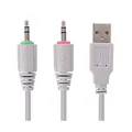 Ďalší obrázok produktu Marvo HG8936, slúchadlá s mikrofónom, ovládanie hlasitosti, ružová, podsvietená, 3.5 mm jack + USB