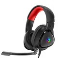 Marvo HG8958, slúchadlá s mikrofónom, ovládanie hlasitosti, čierna, herná, 3.5 mm jack + rozdvojka + USB