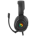 Marvo HG8958, slúchadlá s mikrofónom, ovládanie hlasitosti, čierna, herná, 3.5 mm jack + rozdvojka + USB