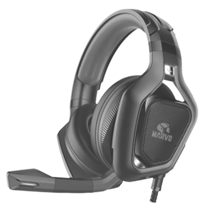 Hlavný obrázok produktu Marvo HG8960 PRO, sluchátka s mikrofonem, ovládání hlasitosti, černá, 7.1, herní