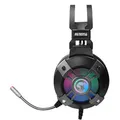 Marvo HG9015G, slúchadlá s mikrofónom, ovládanie hlasitosti, čierna, USB