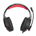 Marvo HG9022, slúchadlá s mikrofónom, ovládanie hlasitosti, čierno-červená, 7.1 (virtualne), LED,podsvietená typ USB