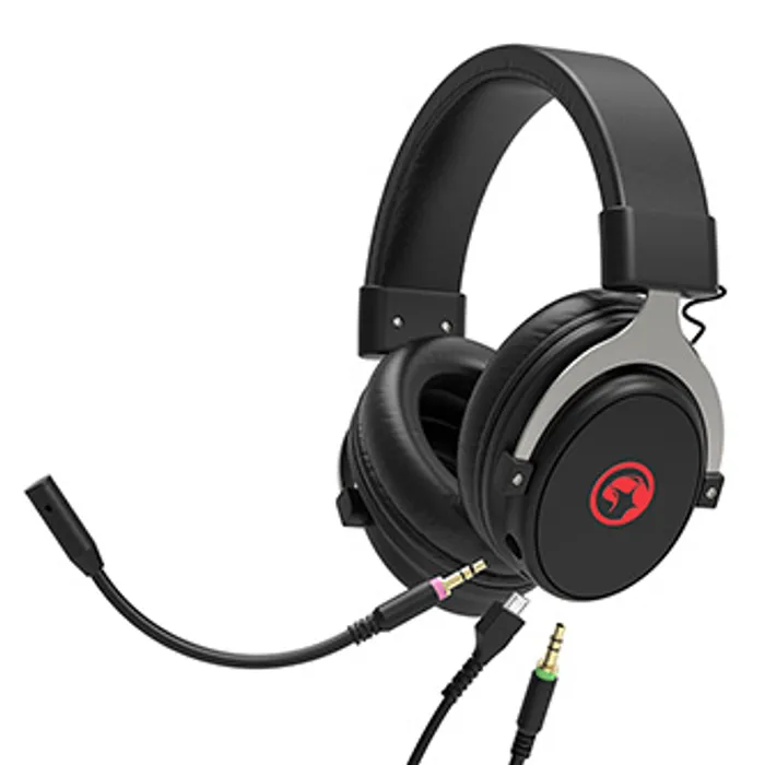 Hlavný obrázok produktu Marvo HG9052, sluchátka s mikrofonem, ovládání hlasitosti, černá, 7.1 (virtualně), červen
