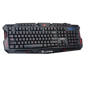 Marvo K636, klávesnica US, herná, podsvietená typ drôtová (USB), čierna