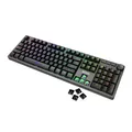 Ďalší obrázok produktu Marvo KG954 EN, klávesnica US, herná, mechanická typ drôtová (USB), čierna, áno, podsvietená
