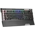 Marvo KG965G, klávesnica US, herná, modré spínače typ drôtová (USB), čierna, mechanická, RGB podsvietenie