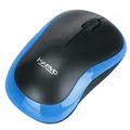 Marvo Myš DWM100BL, 1000DPI, 2.4 [GHz], optika, 3tl., bezdrôtová, čierno-modrá, 1 ks AAA, kancelárska