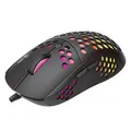 Ďalší obrázok produktu Marvo Myš M399, 6400DPI, optická, 6tl., drôtová USB, čierna, herná, podsvietená