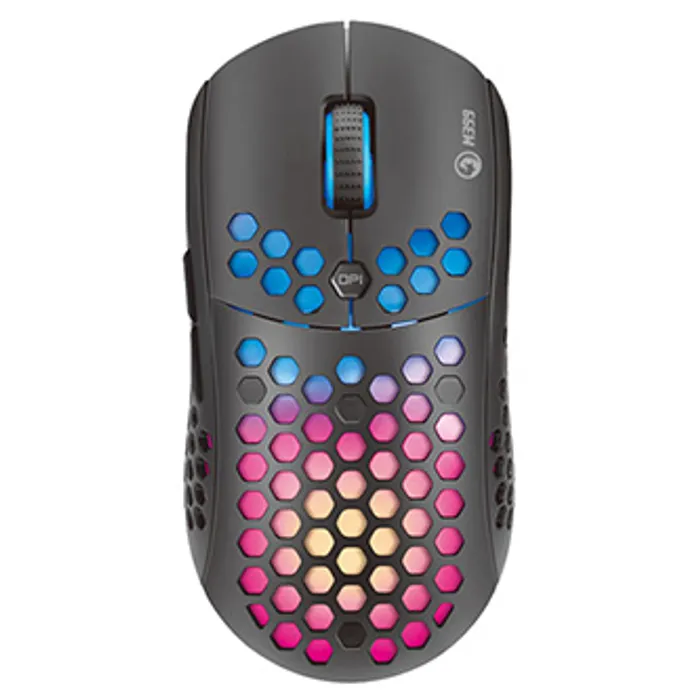 Hlavný obrázok produktu Marvo Myš M399, 6400DPI, optická, 6tl., 1 kolečko, drátová USB, černá, herní, podsvícená