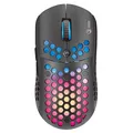 Marvo Myš M399, 6400DPI, optická, 6tl., drôtová USB, čierna, herná, podsvietená