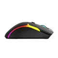 Marvo Myš M729W, 4800DPI, 2.4 [GHz], optika, 7tl., bezdrôtová, čierna, 1 ks vstavaná batéria, herná, podsvietená