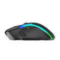 Marvo Myš M729W, 4800DPI, 2.4 [GHz], optika, 7tl., bezdrôtová, čierna, 1 ks vstavaná batéria, herná, podsvietená