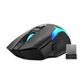 Marvo Myš M729W, 4800DPI, 2.4 [GHz], optika, 7tl., bezdrôtová, čierna, 1 ks vstavaná batéria, herná, podsvietená