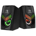 Marvo reproduktory SG-118, 2.0, 6W, čierne, regulácia hlasitosti, herná, 150Hz-20kHz, RGB podsvietenie