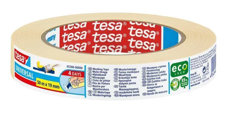 Hlavný obrázok produktu Maskovací páska "Standard 5085", 19 mm x 50 m, TESA
