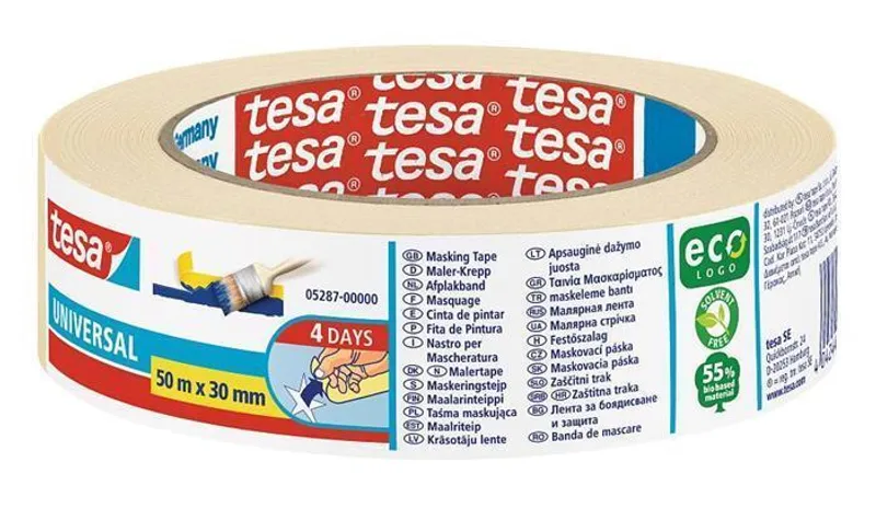 Hlavný obrázok produktu Maskovací páska "Standard 5087", 30 mm x 50 m, TESA