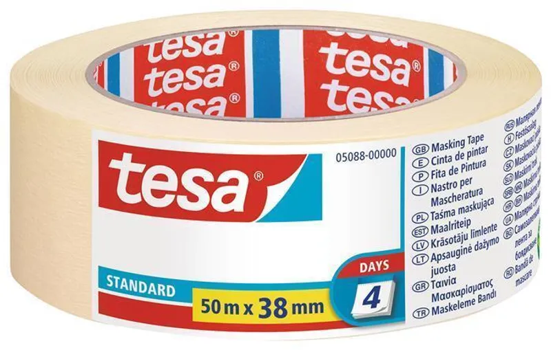 Hlavný obrázok produktu Maskovací páska "Standard 5088", 38 mm x 50 m, TESA