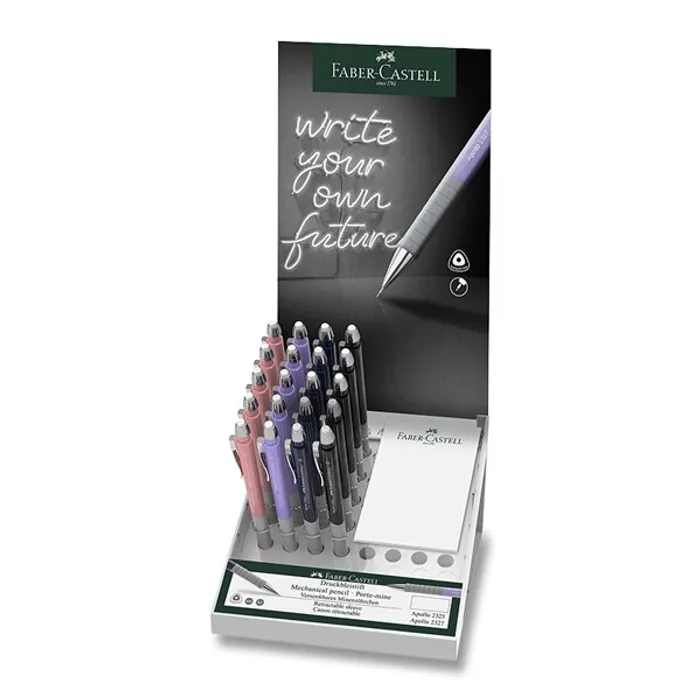 Hlavný obrázok produktu Mechanická tužka Faber-Castell Apollo stojánek 20 ks, 0,7 mm