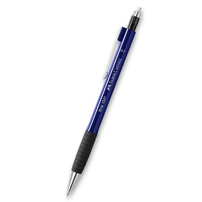 Hlavný obrázok produktu Mechanická tužka Faber-Castell Grip 1347 0,7 mm,tm. modrá