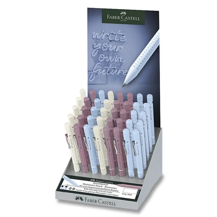 Hlavný obrázok produktu Mechanická tužka Faber-Castell Grip 2010 stojánek, 40 kusů