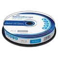 Mediarange BD-R, Dual Layer 50GB, krabička na tortu, MR507, 6x, 10 ks, pro archivaci dat