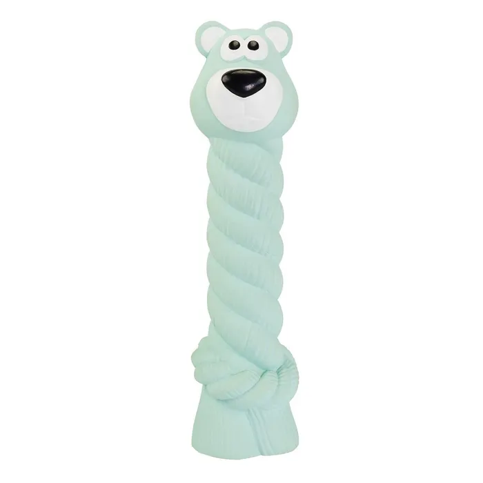 Hlavný obrázok produktu Medvídek s latexovým lanem a chroupacím zvukem 15 cm, latex HipHop