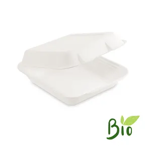 Menu box cukrová trstina nedelený 222 x 200 x 67 mm [50 ks]