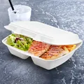 Ďalší obrázok produktu Menu box (cukrová trstina) 2dielny 241 x 202 x 70 mm 1000ml [50 ks]